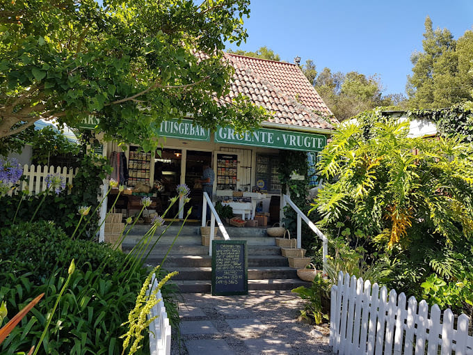 Exterior view of Thyme and Again Farm Stall in Plettenberg Bay